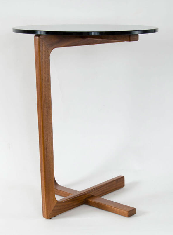 PEASANT SIDE TABLE - WALNUT
