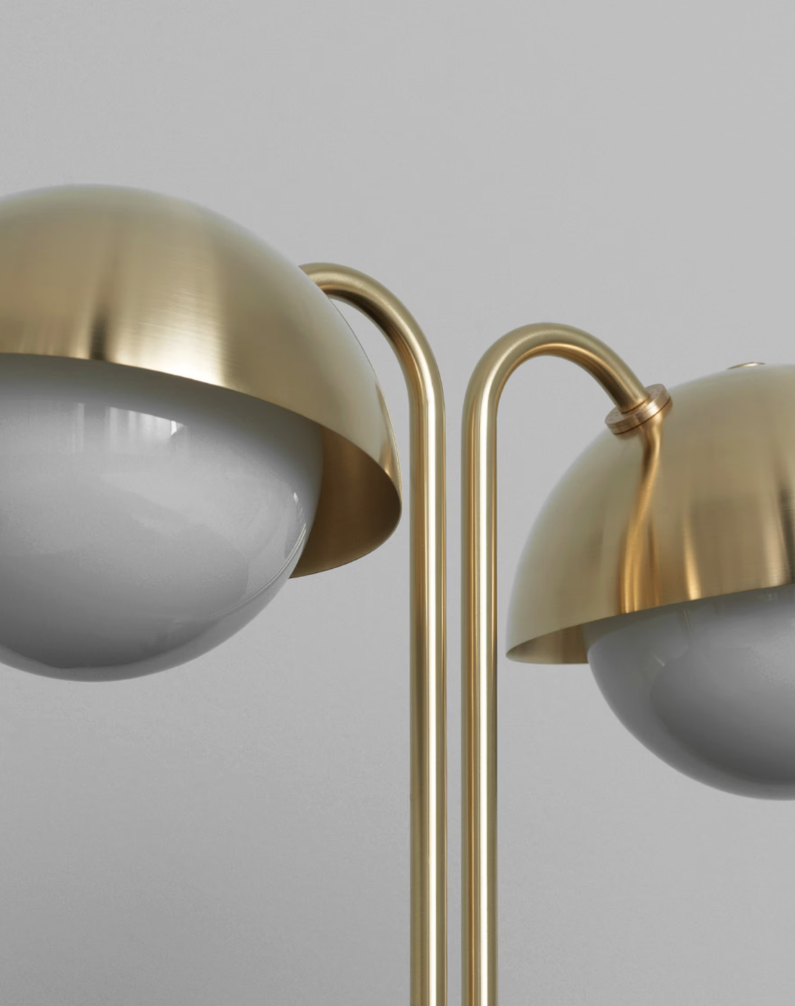 DOUBLE DOME TABLE LAMP par Allied Maker