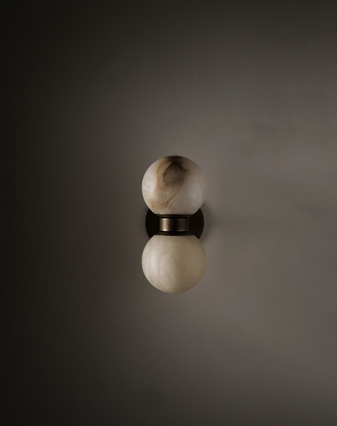 DUAL GLOBE SCONCE par Allied Maker