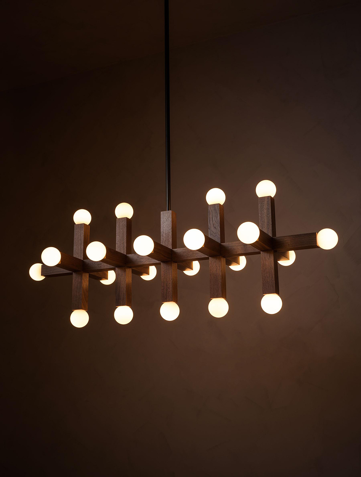 UNION 5 CHANDELIER par Allied Maker