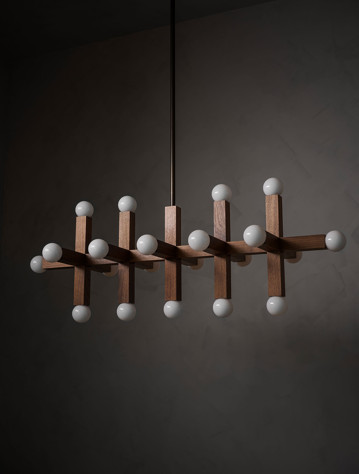 UNION 5 CHANDELIER par Allied Maker
