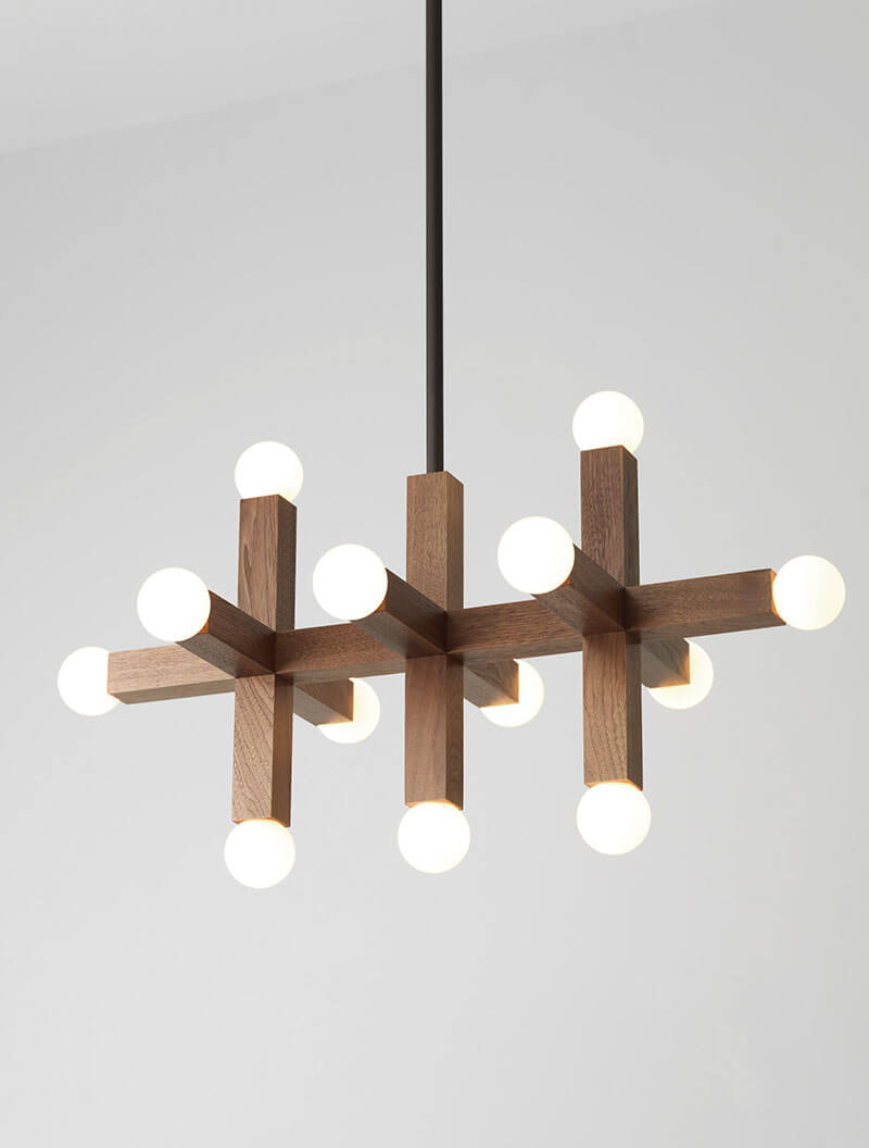 UNION CHANDELIER par Allied Maker