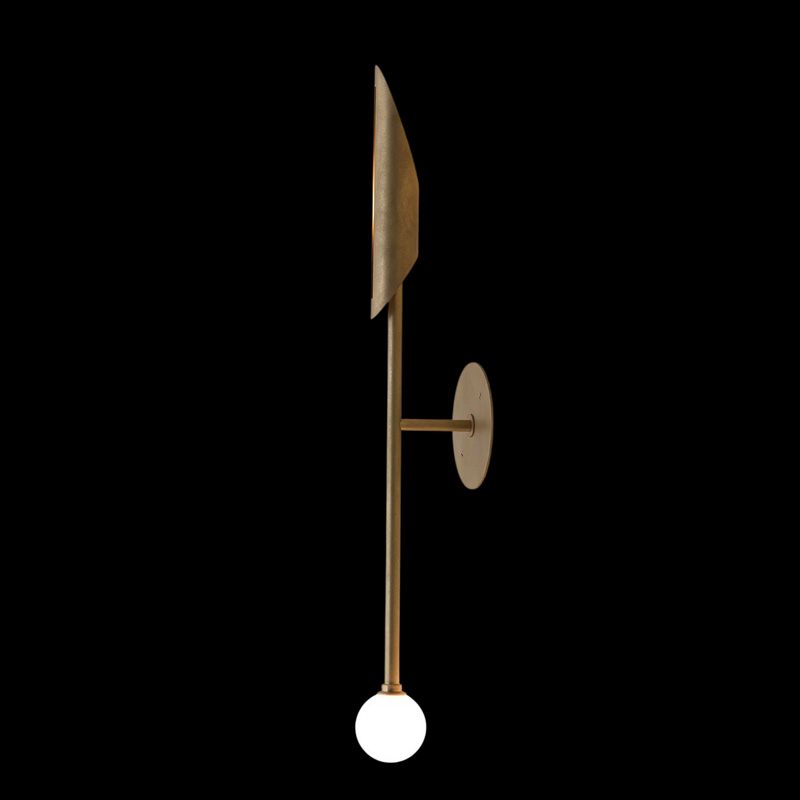 VOYAGER 11 ORB SCONCE par Allied Maker