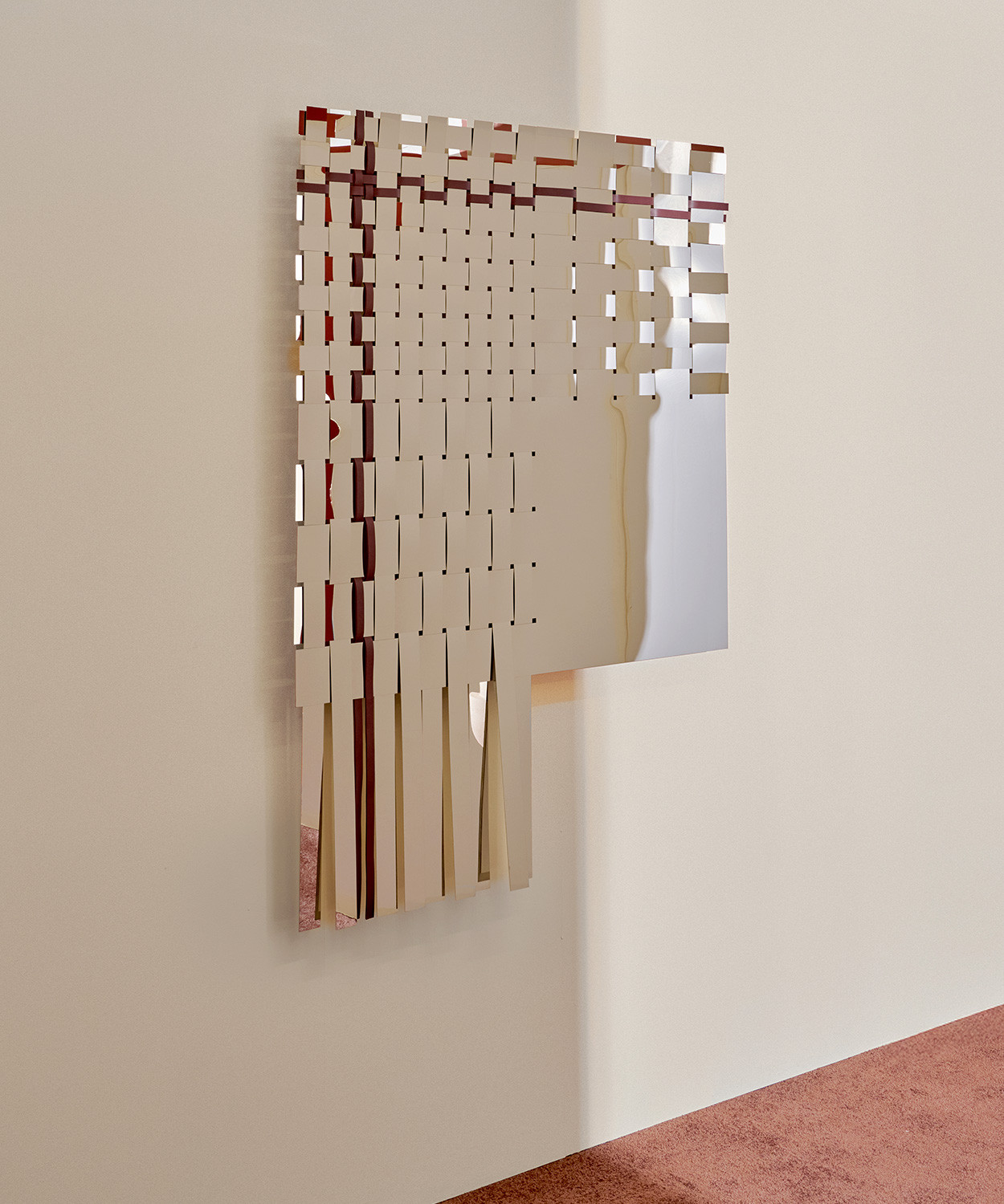 WOVEN MIRROR IV par Bower