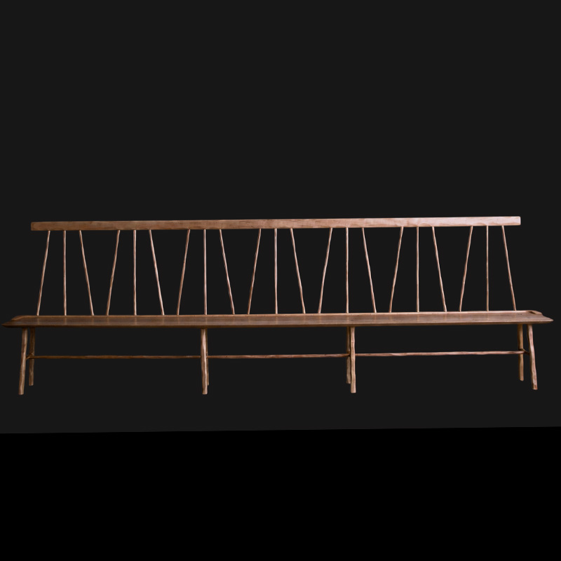 GLYPH BENCH par Anna Karlin