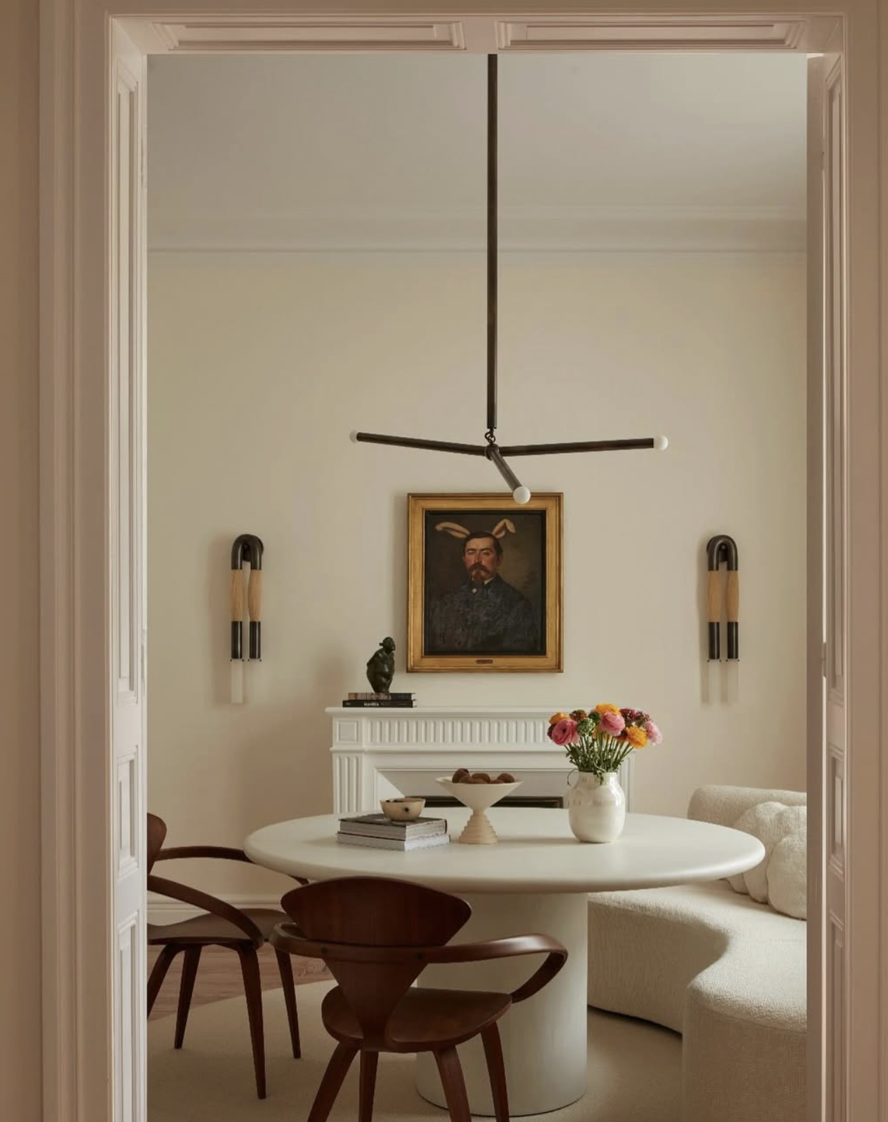 HORSEHAIR 2 SCONCE par Apparatus
