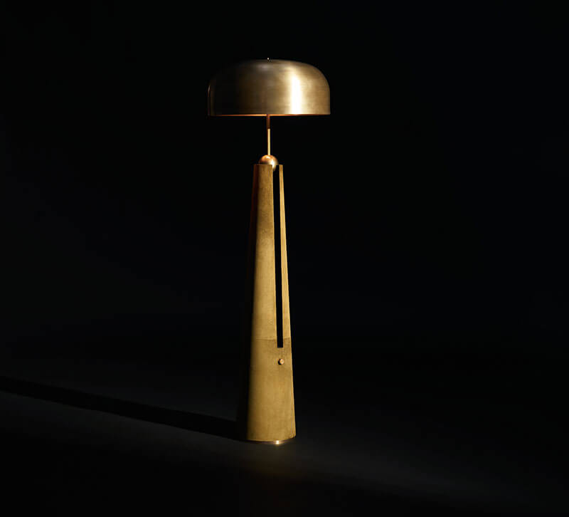 METRONOME FLOOR LAMP par Apparatus