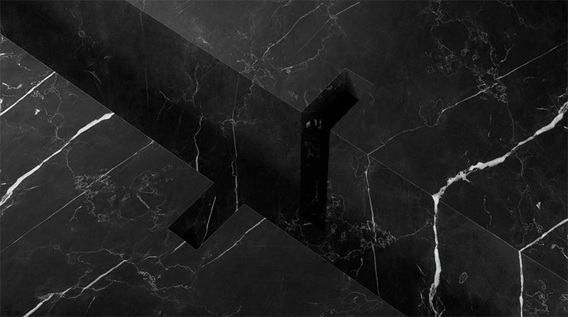 PORTAL COFFEE TABLE MARBLE par Apparatus