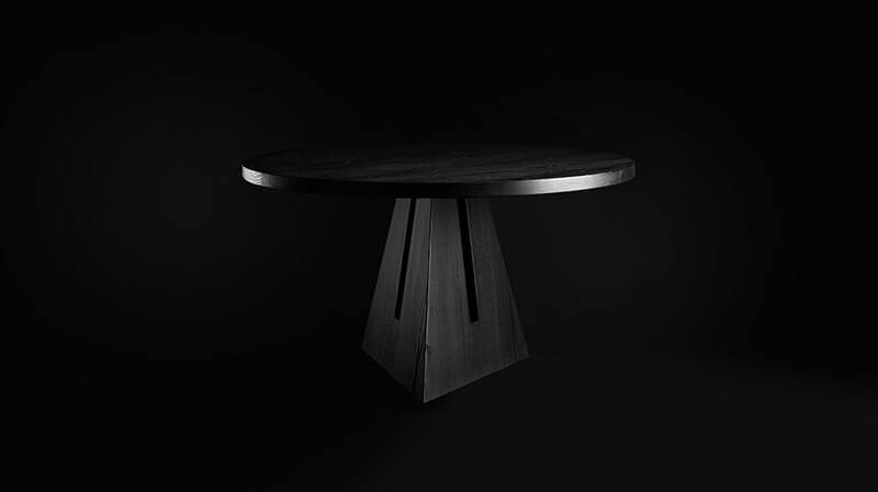 PORTAL DINING TABLE ASH par Apparatus