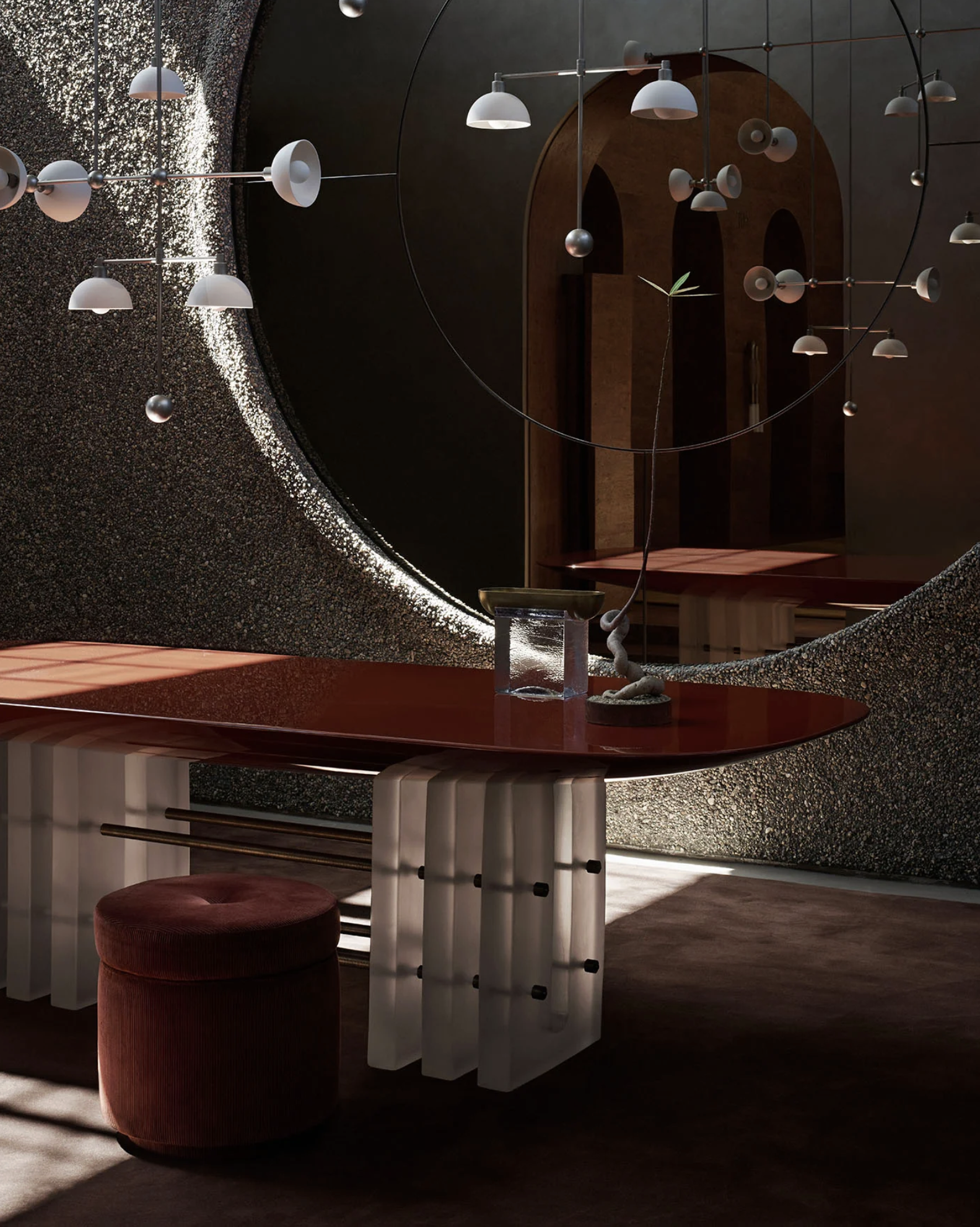 SEGMENT : DINING TABLE par Apparatus