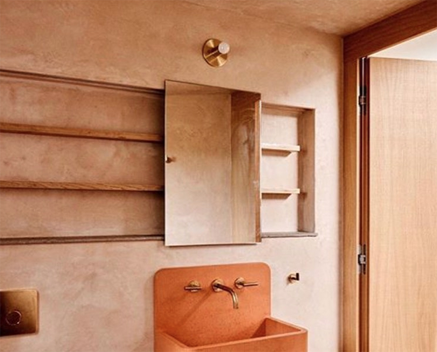 LOUIS FLUSH MOUNT par Atelier de Troupe