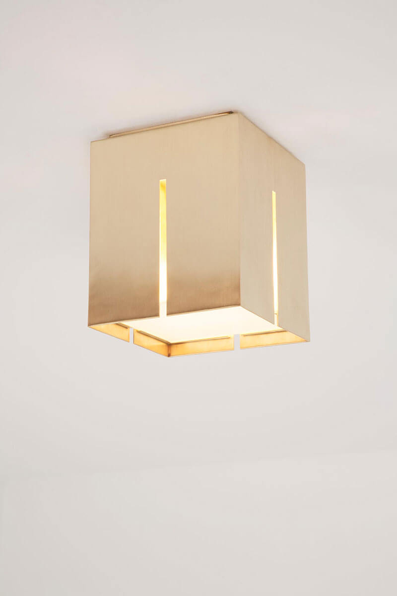 LUNE FLUSH MOUNT par Atelier de Troupe