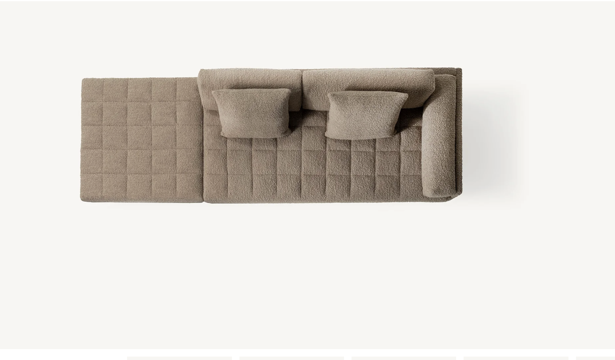 ASYMMETRIC GRAND SOFA par BassamFellows