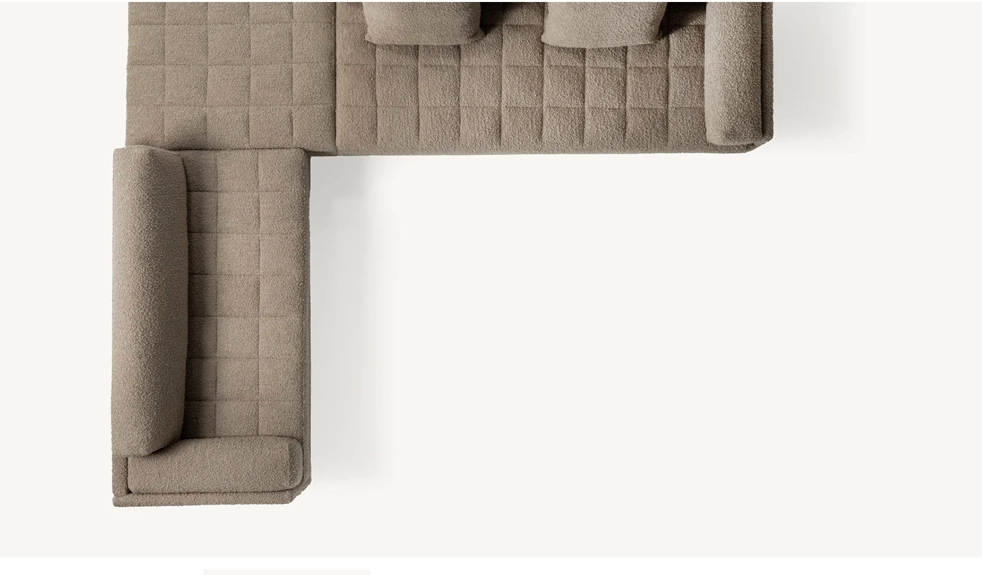 ASYMMETRIC GRAND SOFA par BassamFellows