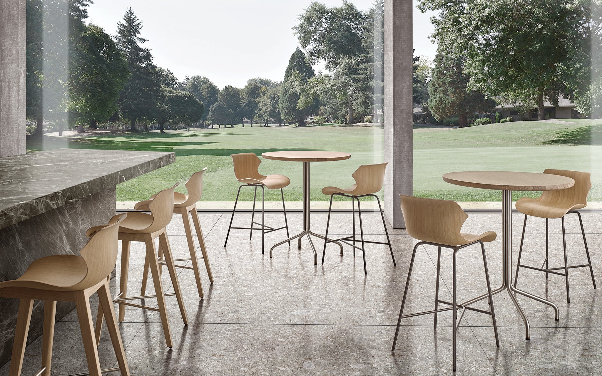 BICORN TABLE par BassamFellows