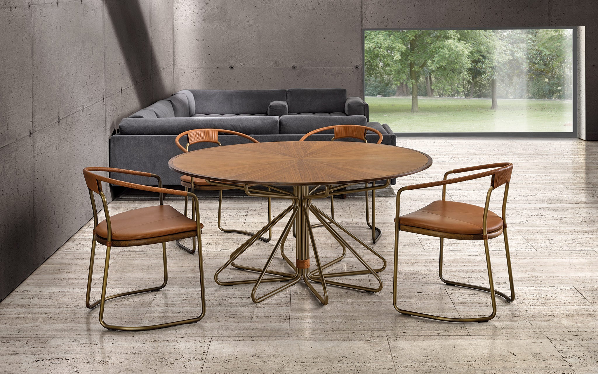 GEOMETRIC DINING TABLE par BassamFellows