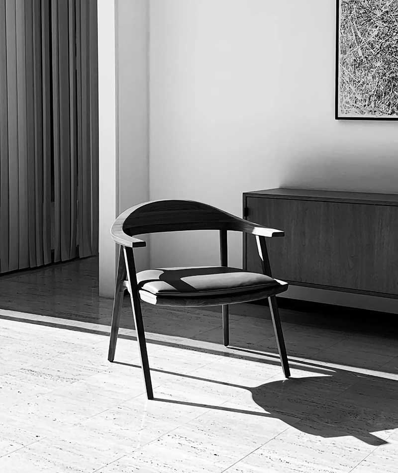 MANTIS LOUNGE CHAIR par BassamFellows
