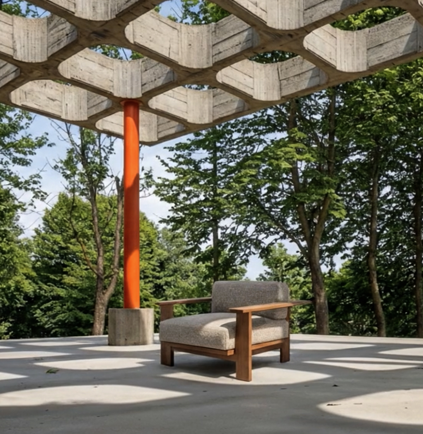 RAIL LOUNGE CHAIRS par BassamFellows