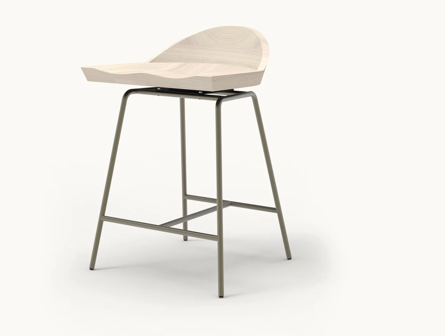 SPINDLE LOW BACK STOOLS par BassamFellows