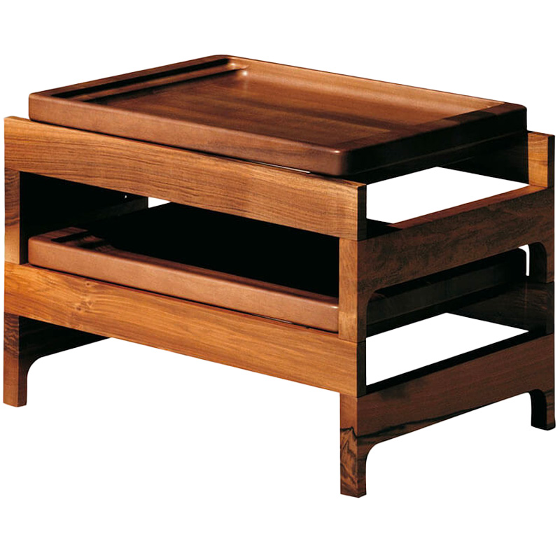 TRAY RACK SIDE TABLE par BassamFellows