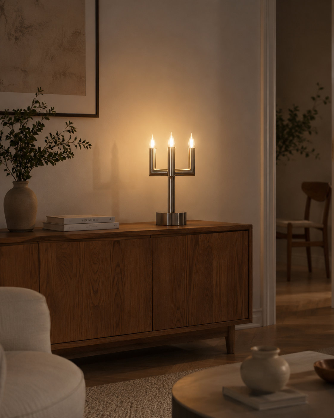 CANDLE TABLE LAMP par Blue Green Works