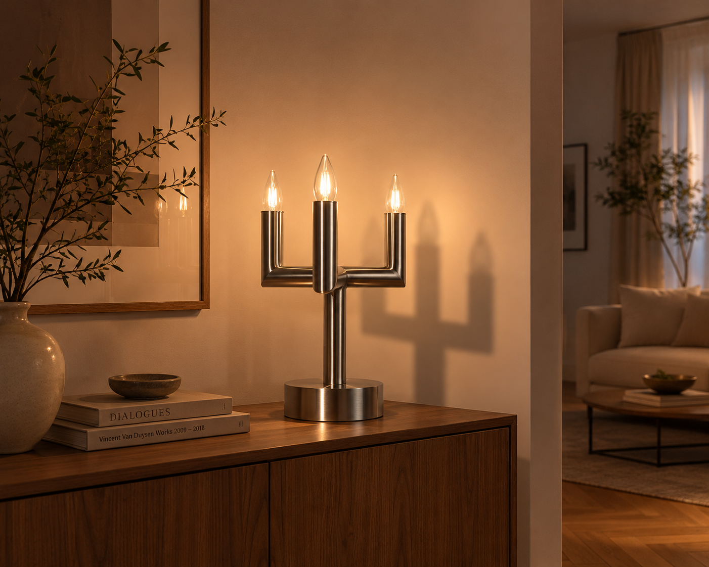 CANDLE TABLE LAMP par Blue Green Works