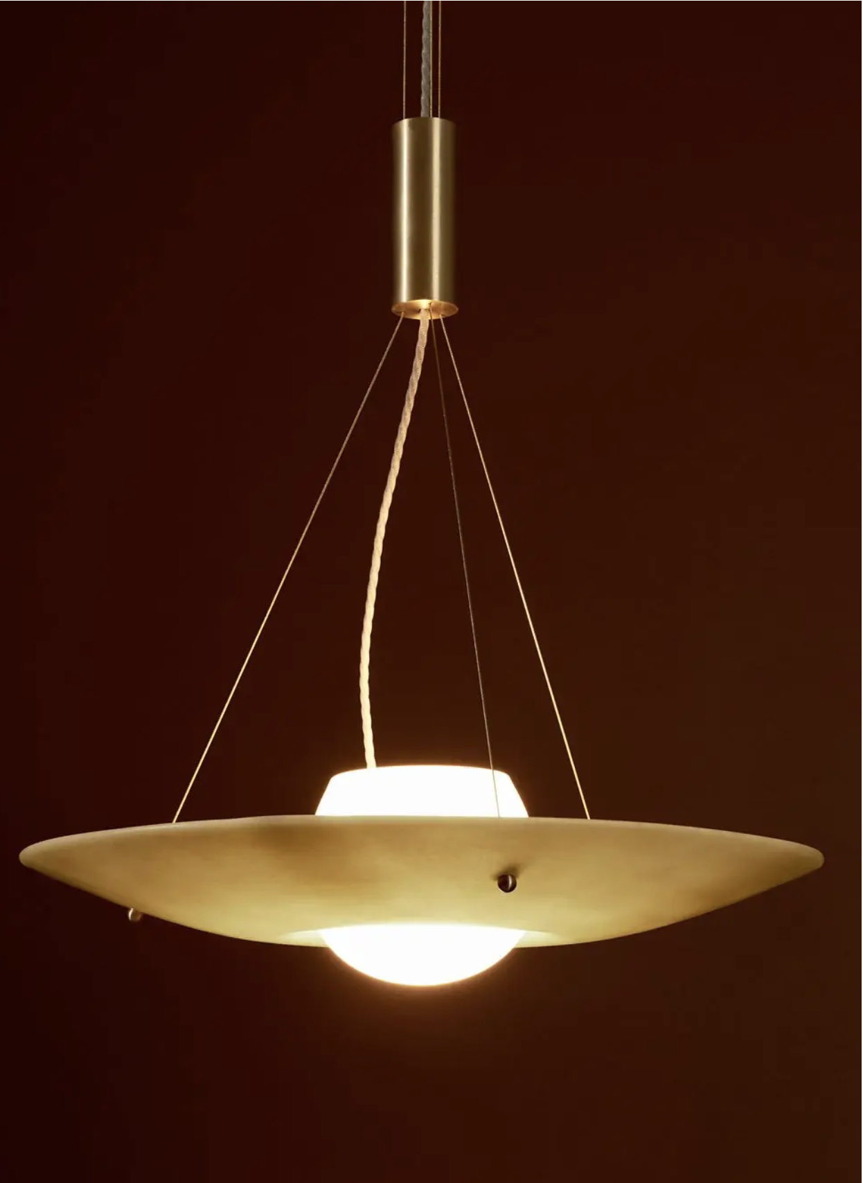 FIBER PENDANT LARGE par Blue Green Works