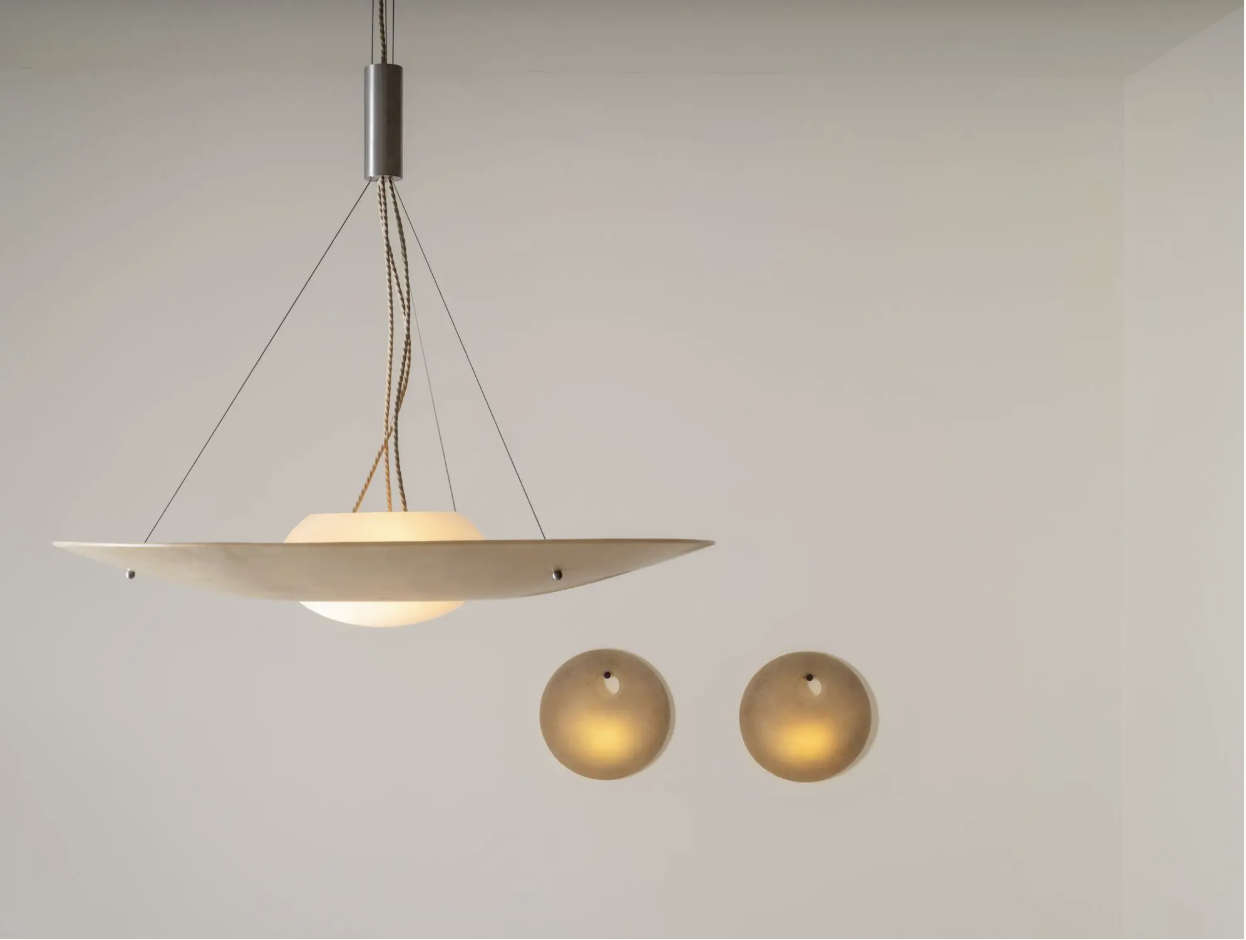 FIBER PENDANT LARGE par Blue Green Works