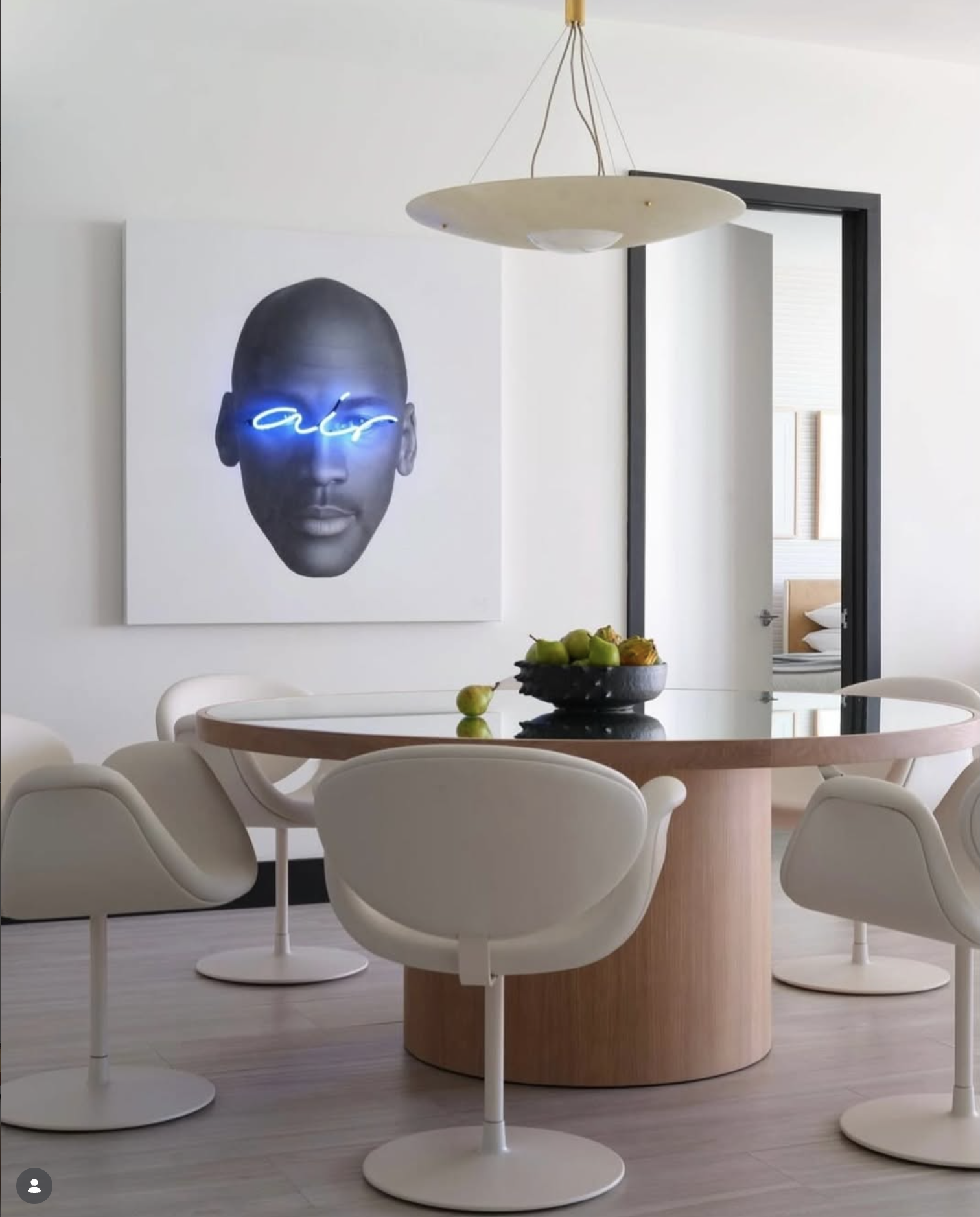 FIBER PENDANT LARGE par Blue Green Works