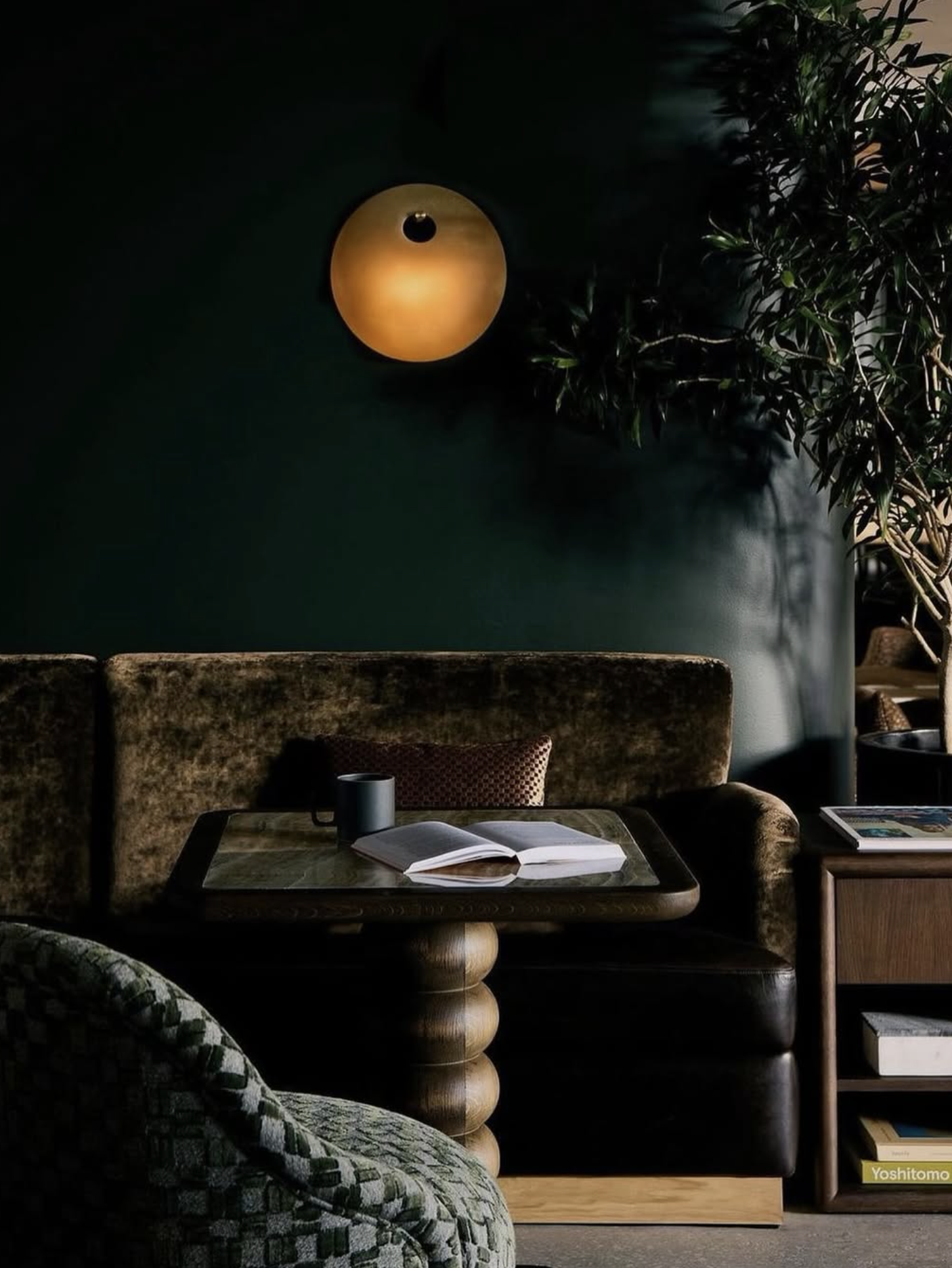 FIBER SCONCE par Blue Green Works