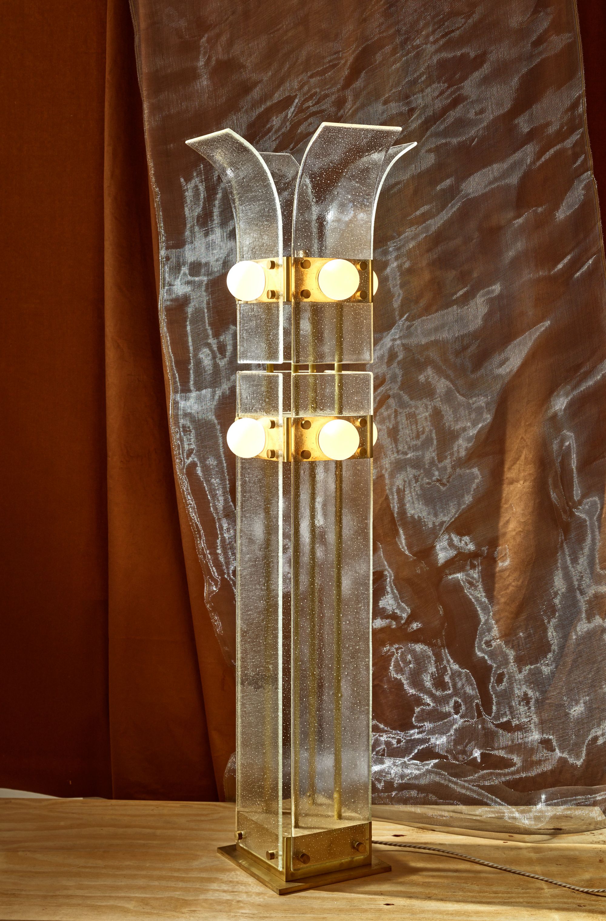 PALM FLOOR LAMP par Blue Green Works