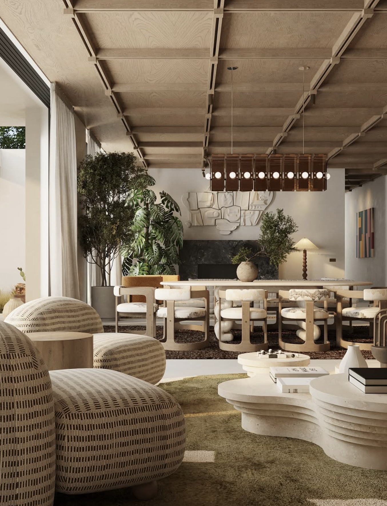 PALM PENDANT LONG par Blue Green Works