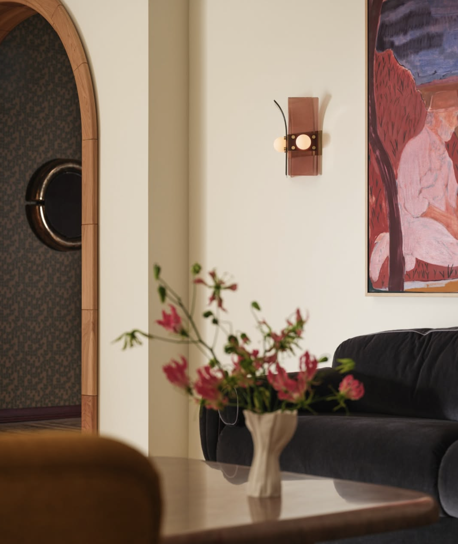 PALM SCONCE par Blue Green Works