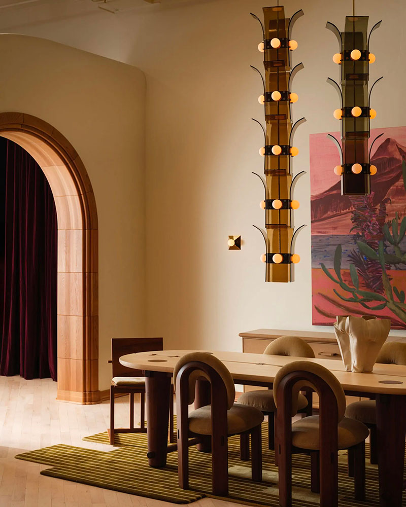 PYRAMID SCONCE par Blue Green Works