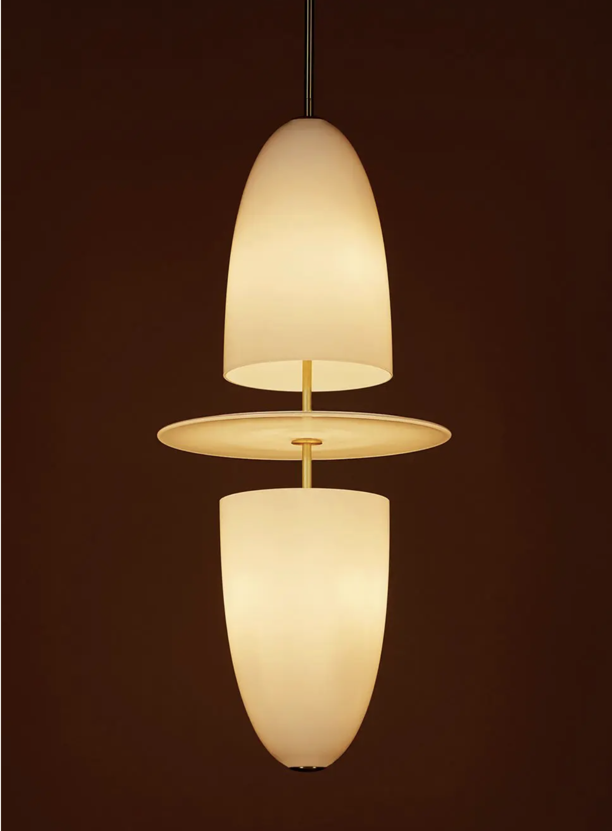 TROPHY DOUBLE PENDANT par Blue Green Works