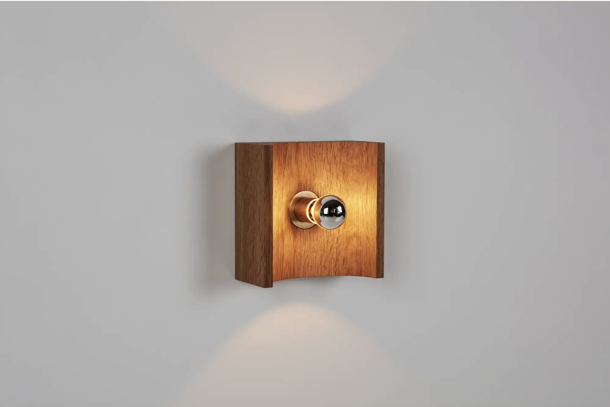 WOOD SCONCE FULL par Blue Green Works
