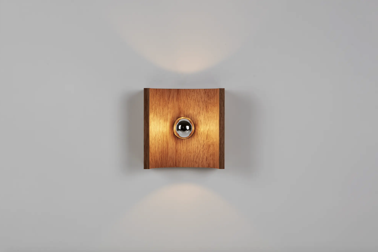 WOOD SCONCE FULL par Blue Green Works