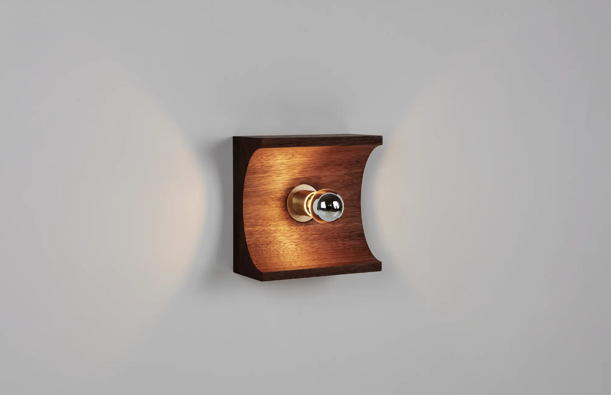 WOOD SCONCE FULL par Blue Green Works
