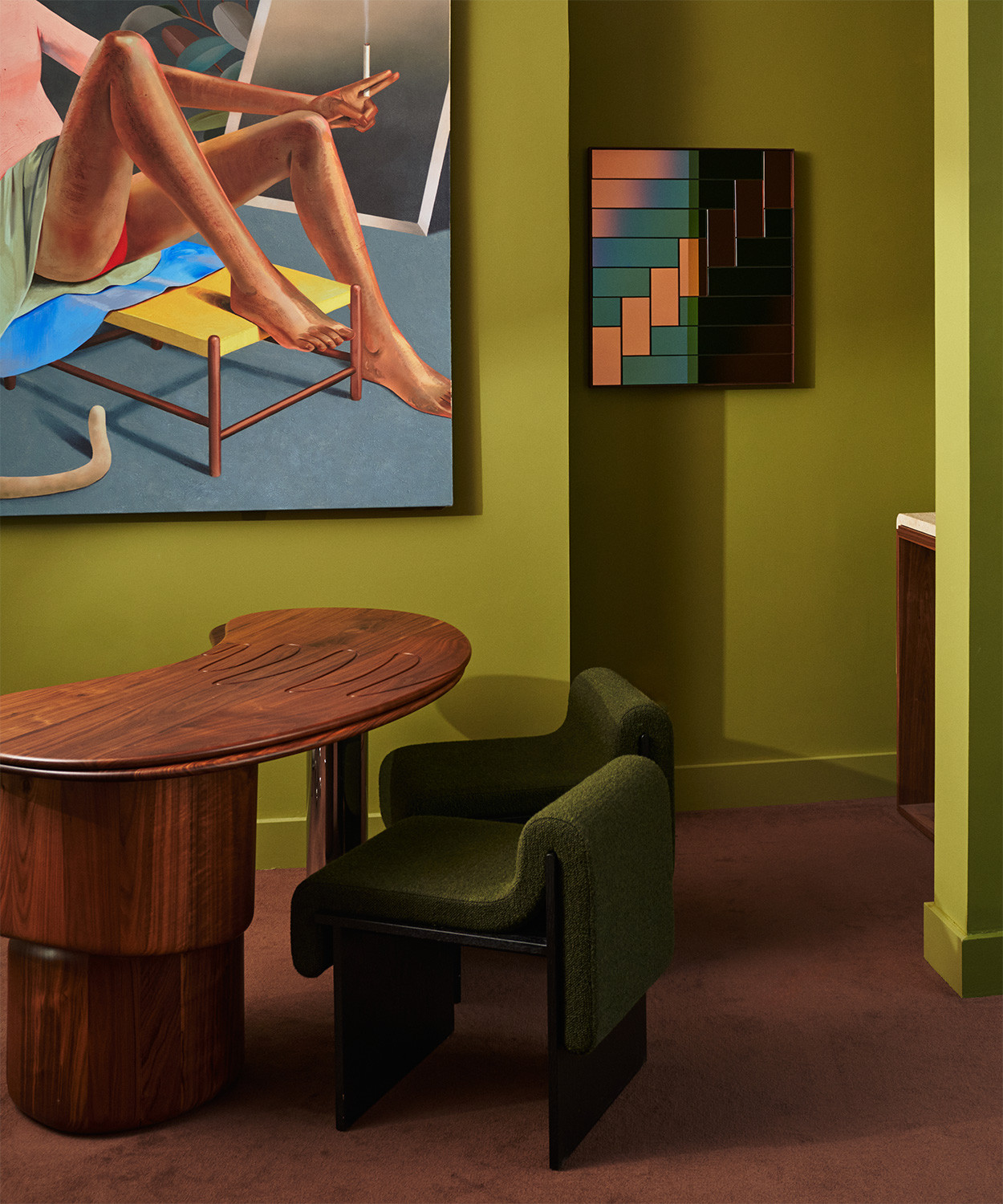 LOW BACK MELT CHAIR par Bower