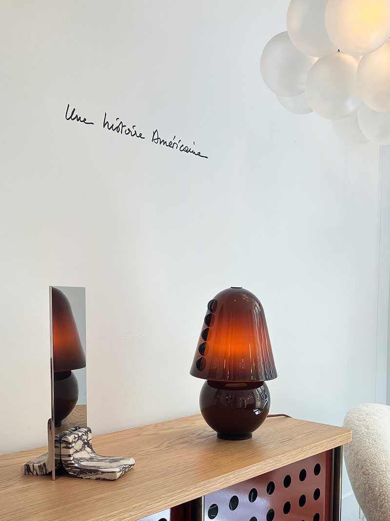 MELT TABLE MIRROR par Bower