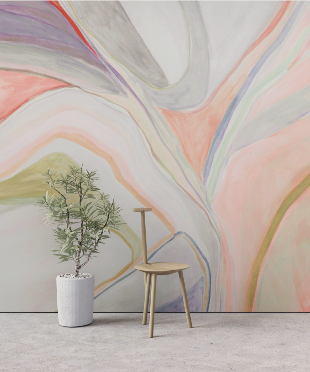 ABSTRACT par Calico Wallpaper