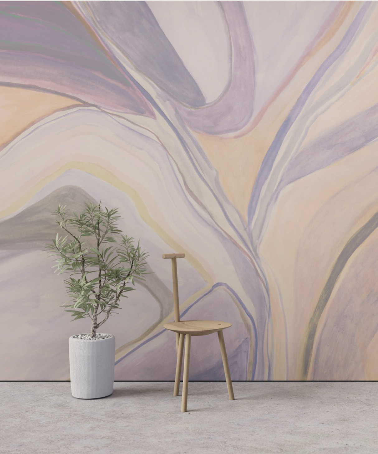 ABSTRACT par Calico Wallpaper