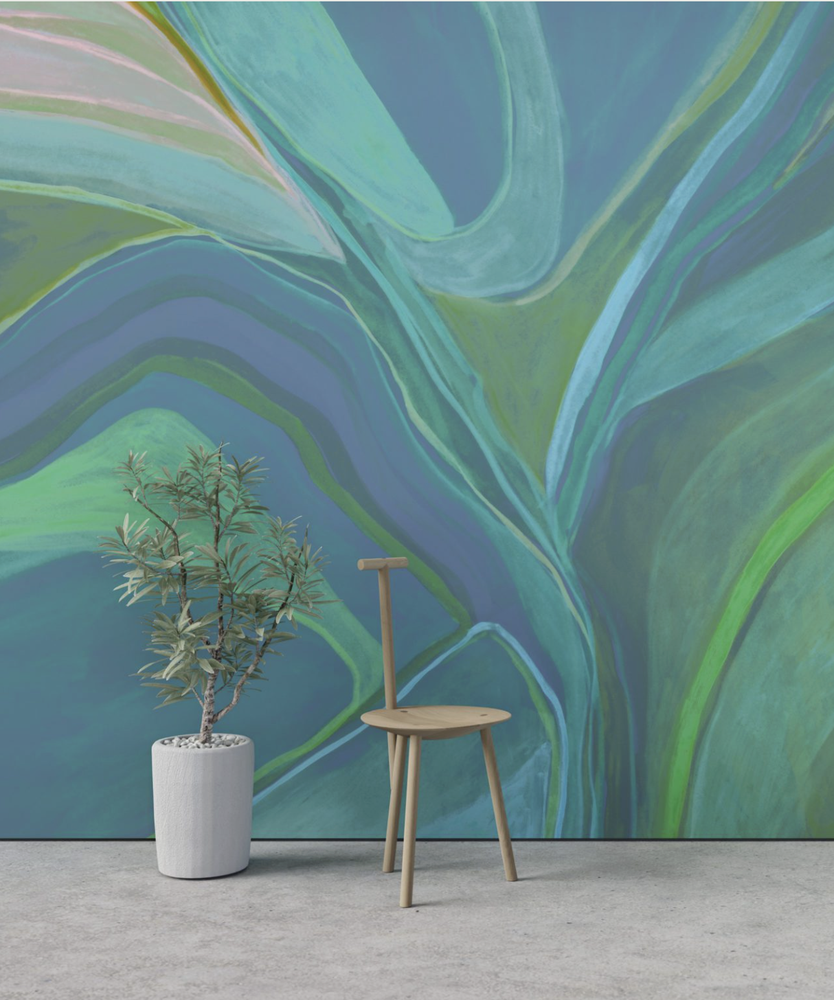 ABSTRACT par Calico Wallpaper