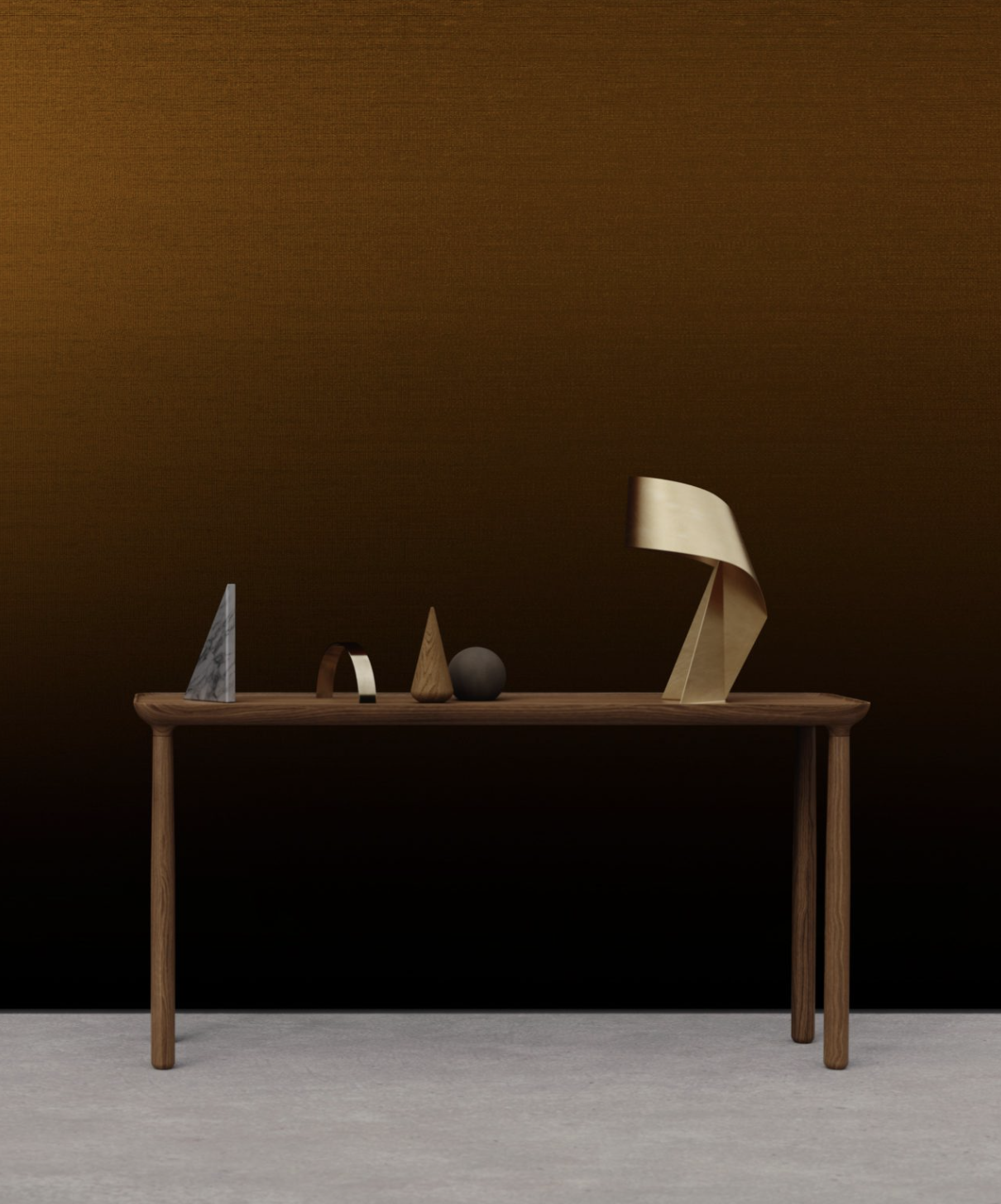 BRASSCLOTH par Calico Wallpaper