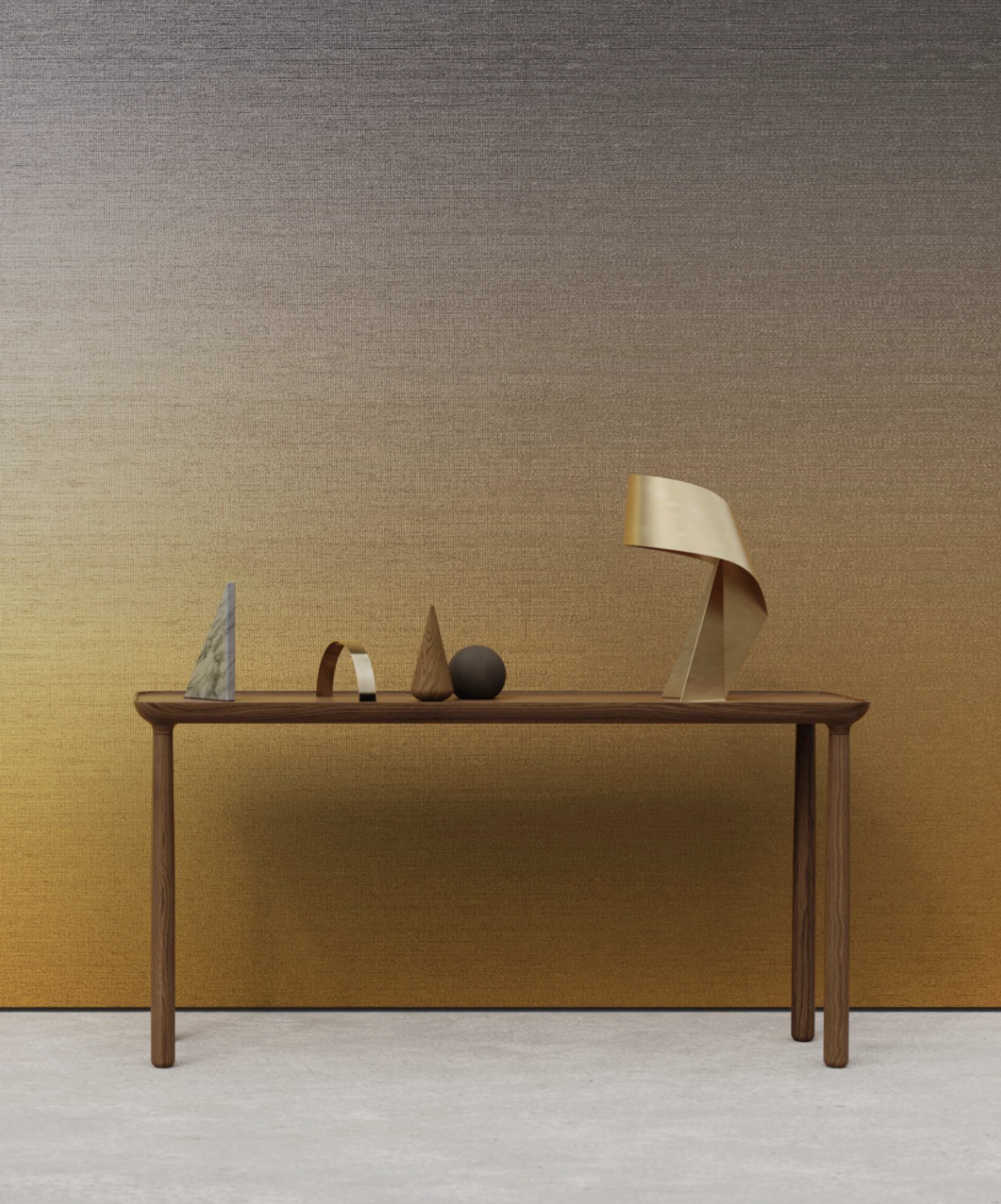 BRASSCLOTH par Calico Wallpaper