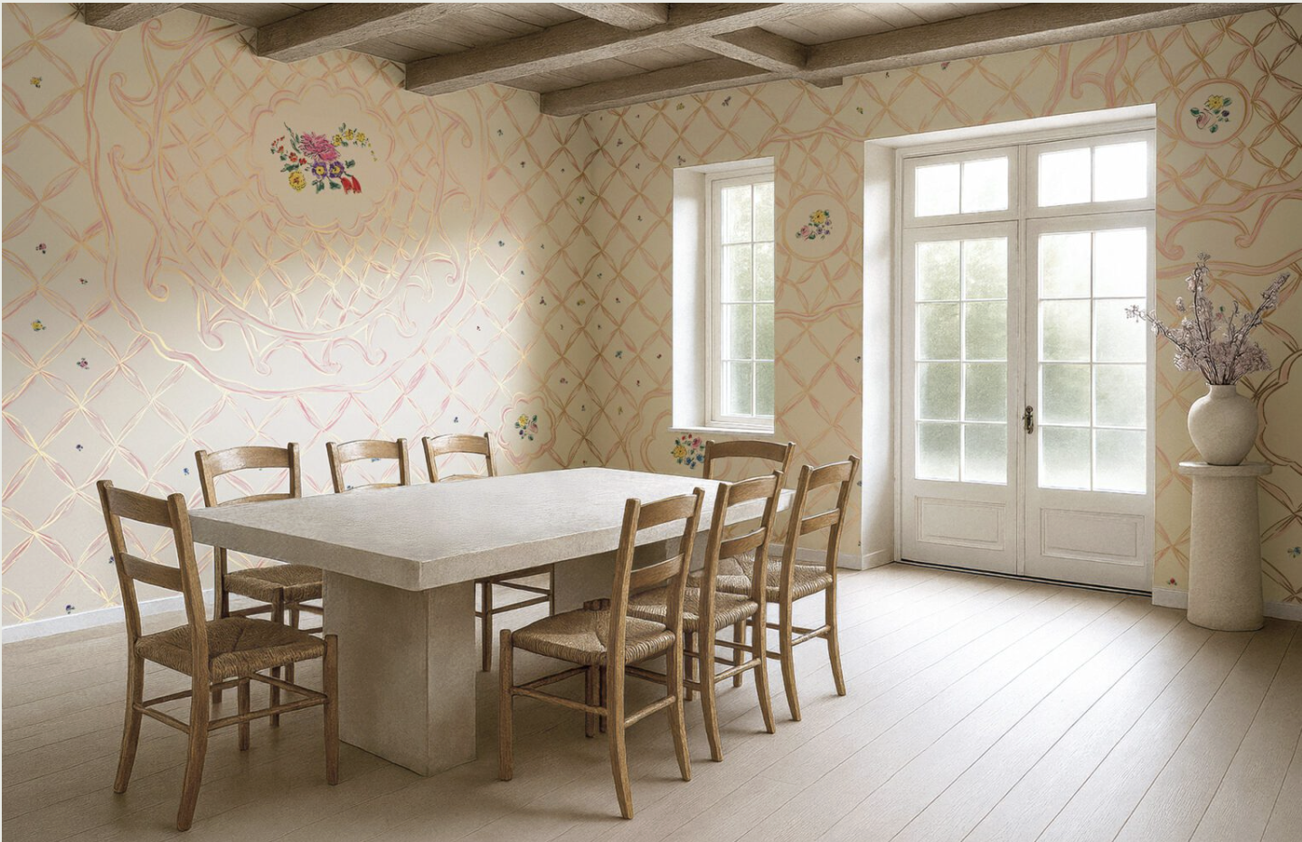 LATTICE par Calico Wallpaper