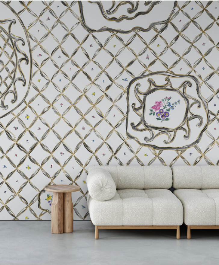 LATTICE par Calico Wallpaper