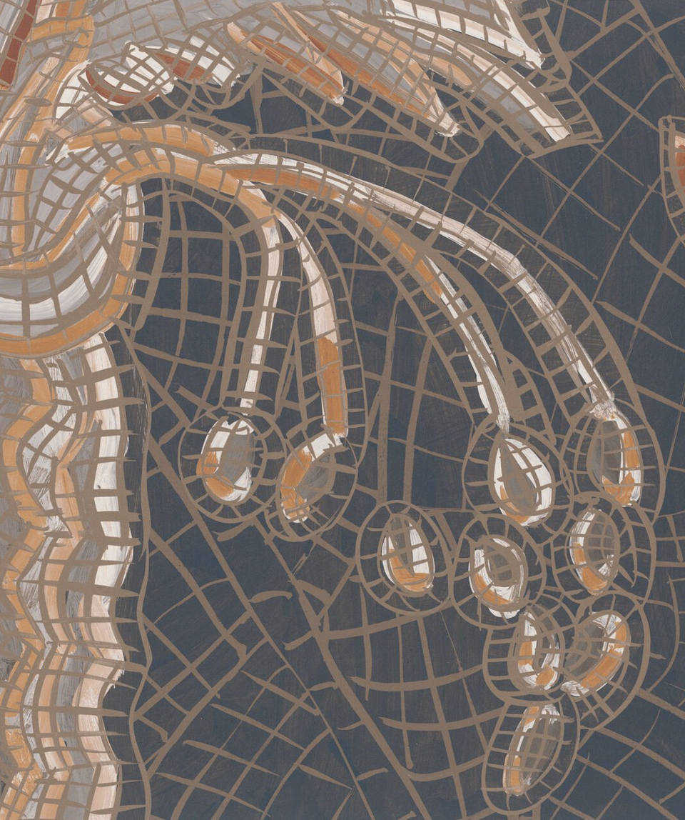 Mosaic par Calico Wallpaper