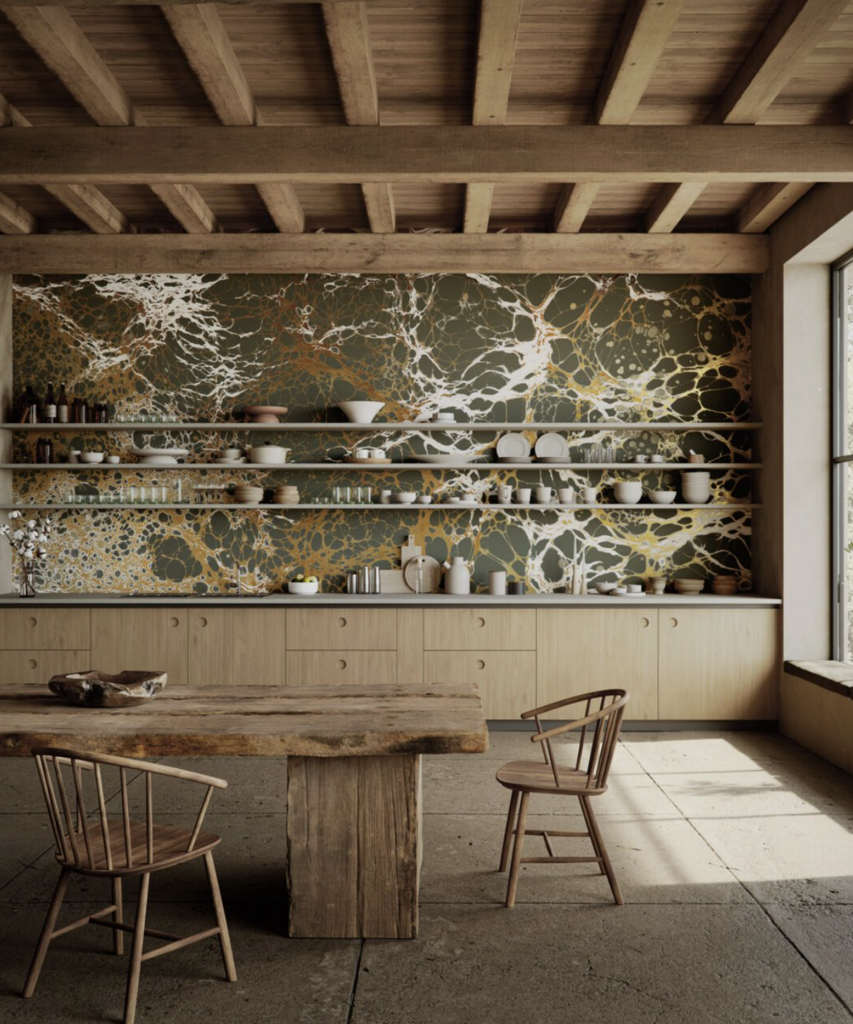 NIGHT par Calico Wallpaper