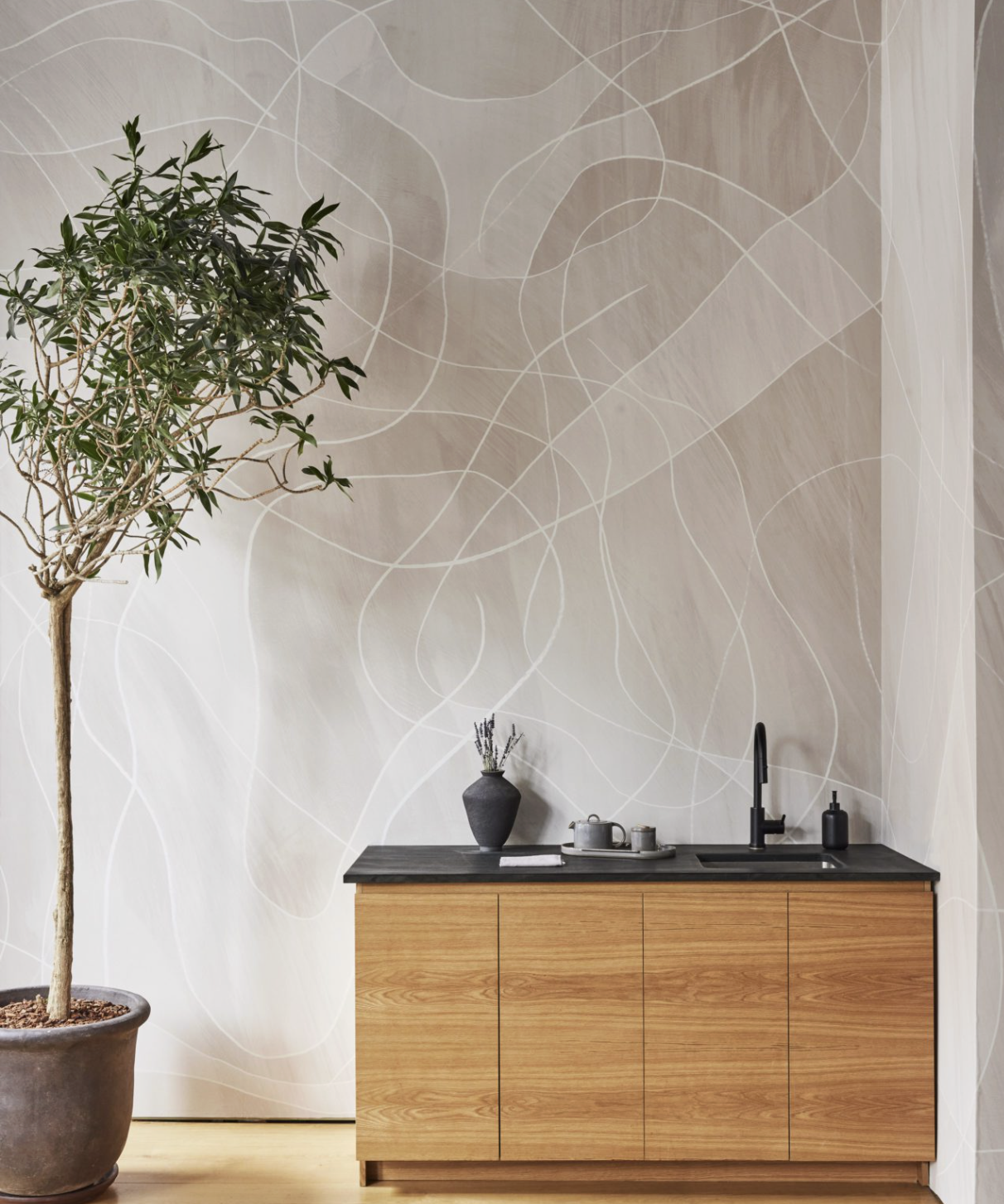 OBLIQUE par Calico Wallpaper